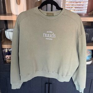 Nuuds Olive Crewneck Sweater